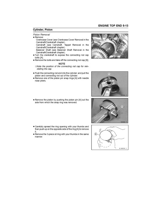 Kawasaki FJ400D Gasoline Engines Service Manual (KW-99924-2066)