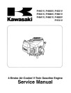 Kawasaki FH451V, FH500V, FH531V, FH541V, FH580V, FH601V, FH641V, FH661V, FH680V, FH721V Gas.Engines Service Manual (KW-99924-2078-01)