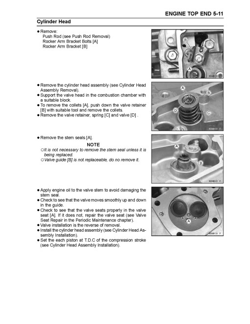 Kawasaki FR651V, FR691V, FR730V, FS651V, FS691V, FS730V, FX651V, FX691V, FX730V 4-Stroke Air-Cooled Gasoline Engine (KW-99924-2093-03)
