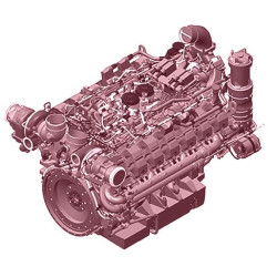Liebherr D9512 Final Tier 4 Diesel Engines Component Technical Manual (CTM148619)