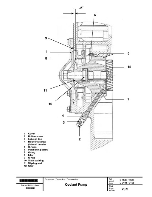 Liebherr D9306, D9308, D9406 and D9408 Diesel Engines Technical Manual (TM2224) Liebherr D9306, D9308, D9406 and D9408 Diesel Engines Technical Manual (TM2224)