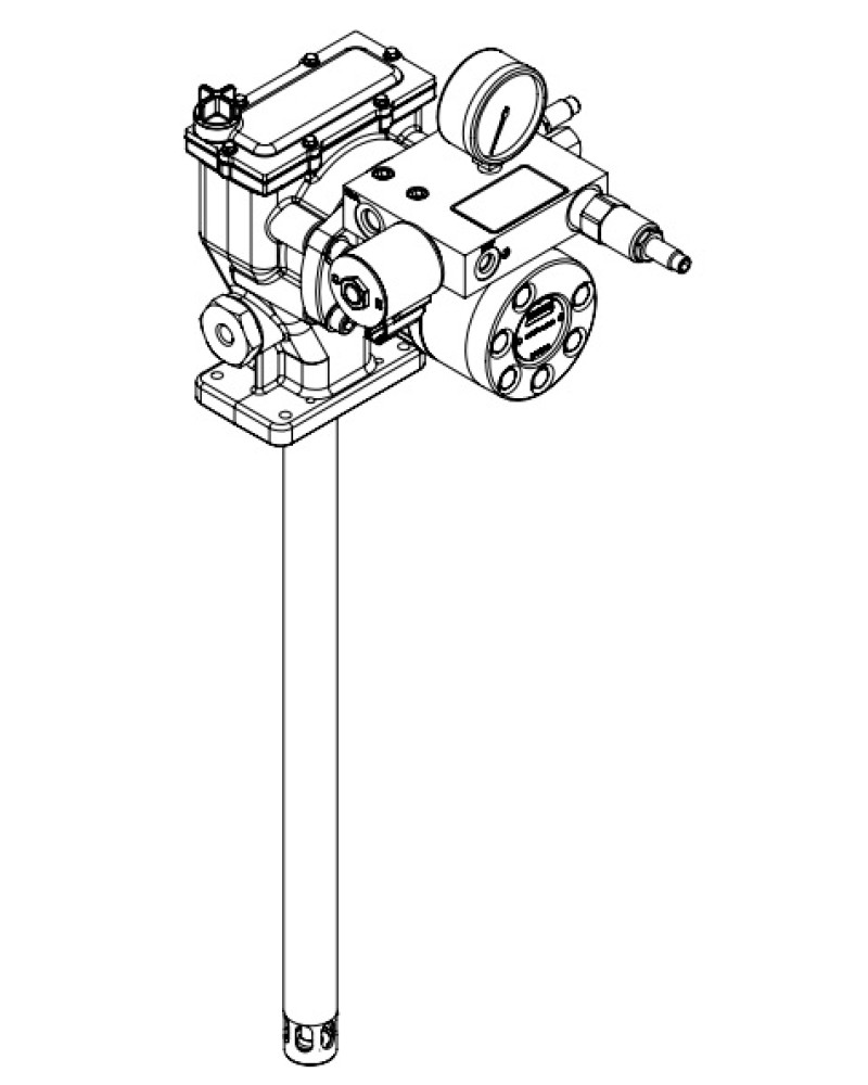 Linclon FlowMaster II 85784, rotary driven Hydraulic Pumps Component Technical Manual (CTM10087)
