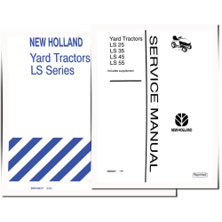 LS25, LS35, LS45 and LS55 Lawn Tractors set of Service Manuals (40002551)