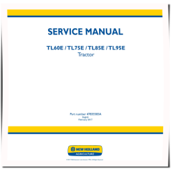 TL60E, TL75E, TL85E and TL95E Tractors (Latin America) Service Manual (47835583A)