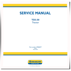 TD3.50 Tractors Service Manual (47840677)
