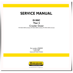 D180C (SN from NDDC18000, NEDC18000, NFDC18000) Tier 2 Crawler Dozers Service Manual (47907879)