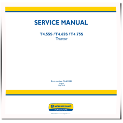 T4.55S, T4.65S and T4.75S Tractors (Australia, New Zealand) Service Manual (51489991)
