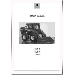 LT185.B, LT190.B Compact Track Loaders, LS180.B, LS185.B and LS190.B Skid Steer Loaders Repair Manual (6-80050NA)