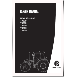 TD60D, TD70D, TD80D, TD90D and TD95D Tractors Repair Manual (6035447100)