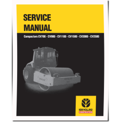 CV1100, CV1500, CV2000, CV2500, CV700 and CV900 Compactors Service Manual (60367000)