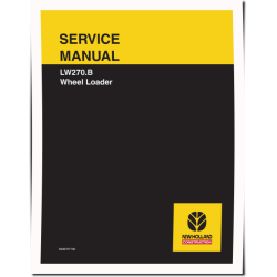 LW270.B Wheel Loader Service Manual