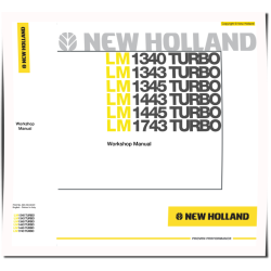 LM1340 TURBO,LM1343 TURBO,LM1345 TURBO,LM1443 TURBO,LM1445 TURBO, LM1743 TURBO Telescopic Handlers Workshop Manual (6041354201)