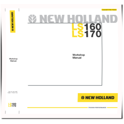 LS160 and LS170 Skid Steer Loaders Workshop Manual (60413607)