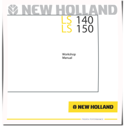 LS140 and LS150 Skid Steer Loaders Workshop Manual (6045607101)