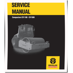 CV1100 and CV1500 Compactors Service Manual (6045613100)