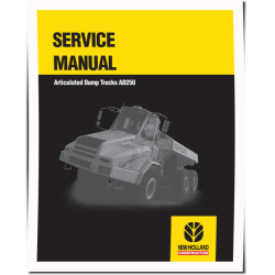 AD250 Articulated Dump Trucks Service Manual (6045614101)