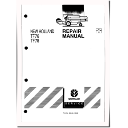 TF76 and TF78 Combines Repair Manual (6046401600)