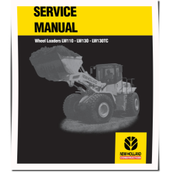 LW110, LW130 and LW130TC Wheeled Loaders Service Manual (7513100701)
