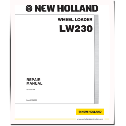 LW230 Wheeled Loaders Service Manual (75131028)