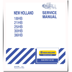 18HB, 21HB, 25HB, 30HB and 36HB Draper Headers Service Manual (84157369)