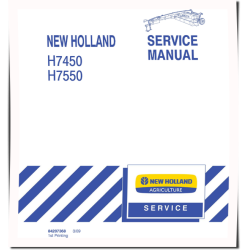 H7450 and H7550 Mower-Conditioners Service Manual (84207368)