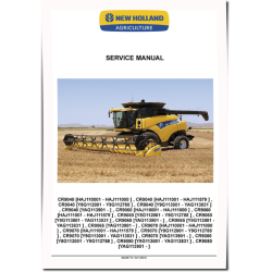 CR9040, CR9060, CR9065, CR9070 and CR9080 Combines Service Manual (84235773)
