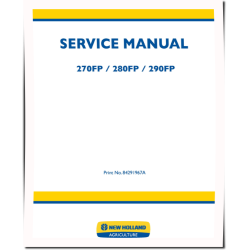 270FP, 280FP and 290FP Forage Headers Service Manual (84291967A)