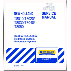 T8010, T8020, T8030, T8040 and T8050 (SN: Z7RW05000-) Tractors (North American Edition) Service Manual (84315763)