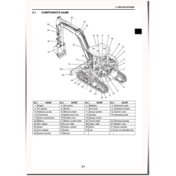 New Holland E45BSR and E50BSR Compact Excavators Service Manual (84526500A)