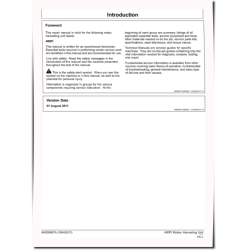 480FI Forage Headers Service Manual (84539587A)