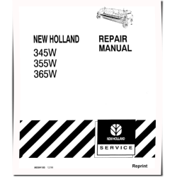345w, 355w and 365w Headers Repair Manual (86584185)