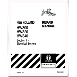 HW300, HW320 and HW340 Self-Propelled Windrowers Repair Manual (86589299)