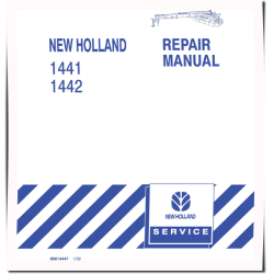 1441 and 1442 Disc Mower-Conditioners Repair Manual (86614447)