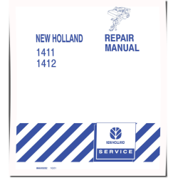1411 and 1412 Disc Mower-Conditioners Repair Manual (86630282)