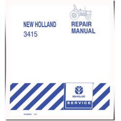 (Ford) 3415 Tractors Repair Manual (87028646)