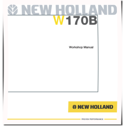 W170B Wheeled Loaders Service Manual (87614924)