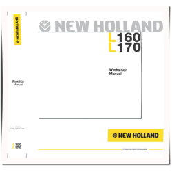 L160 and L170 Skid Steer Loaders Workshop Manual (87634734)