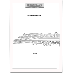 SD550 Air Hoe Drills Repair Manual (87657956)