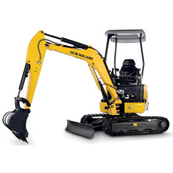 New Holland E18B TIER 4 Compact Excavators (North American Edition) Service Manual (S5PU0019E01)
