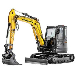 New Holland E30C Tier 4 Final Compact Excavators (European Edition) Service Manual (48175000)