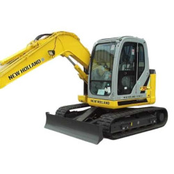 New Holland E70 Midi Crawler Excavators (North American Edition) Service Manual (87360603NA)