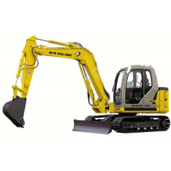 New Holland E80 Midi Hydraulic Excavators (North American Edition) Service Manual (87360644NA)