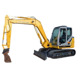 New Holland E80BMSR Tier 3 Crawler Excavators Workshop Manual (84365680B)