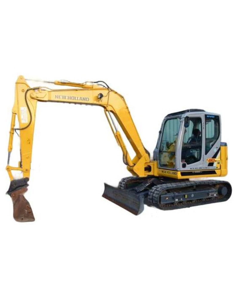 New Holland E80BMSR Tier 3 Crawler Excavators Workshop Manual (84365680B) New Holland E80BMSR Tier 3 Crawler Excavators Workshop Manual (84365680B)