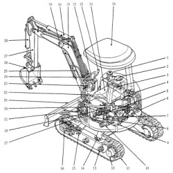 New Holland EH15 Compact Excavators (North American Edition) Workshop Manual (6-79880NA)