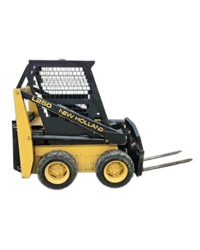 New Holland L250 and L255 Skid Steer Loaders Repair Manual (86610462)