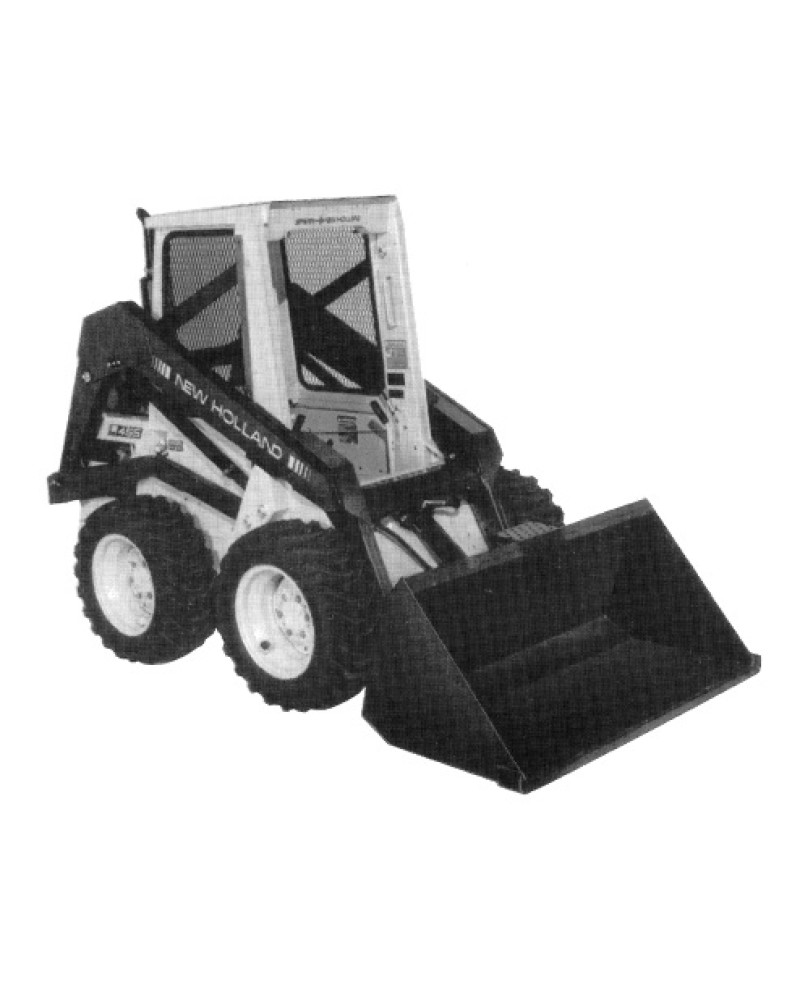 New Holland L451, L452, L454 and L455 Skid Steer Loaders Service Manual (40045140)