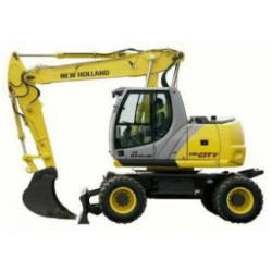 New Holland MH 5.6, MH City and MH Plus Wheeled Excavators Workshop Manual (60413557)