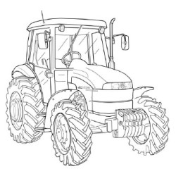 TD60, TD70, TD80, TD90 and TD95 Straddle Mount Model Tractors Repair Manual (84285908)