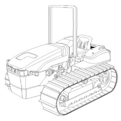 TK100A, TK65, TK70A, TK75, TK75A, TK76, TK80A, TK85, TK90A and TK95 Crawler Tractors Service Manual (6035438100)